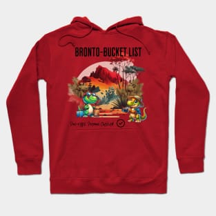 Bronto-bucket list: Dino-riffic Dreams Checked Hoodie